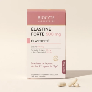 Supliment alimentar cu elastina, Biocyte, Elastine Forte, 60 capsule