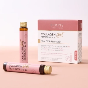 Supliment alimentar cu colagen, Collagen shot, Biocyte, 10 fiole