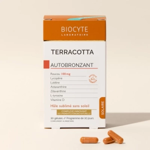 Supliment alimentar Autobronzant, Biocyte, Terracotta Cocktail Autobronzant, 30 capsule