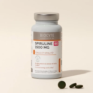 Spirulina BIO, Biocyte, Spiruline BIO, 60 tablete