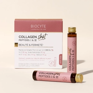 Supliment alimentar cu colagen, Collagen shot, Biocyte, 10 fiole