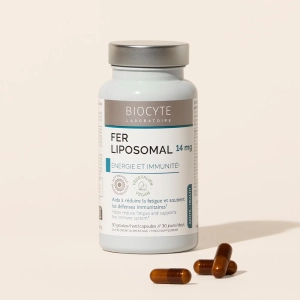 Fier, Biocyte, Fier lipozomal, 30 capsule