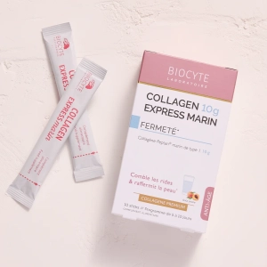 Supliment alimentar cu colagen, Biocyte, Collagen Express Marin, 10 plicuri