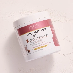 Pudră de colagen și acid hialuronic Biocyte, Collagen Max cacao, 260 g