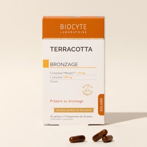 Supliment alimentar pentru un bronz frumos, Biocyte, Terracotta Cocktail Solaire, 30 tablete
