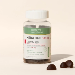 Supliment alimentar pentru par Keratine Gummies, Biocyte, 60 jeleuri